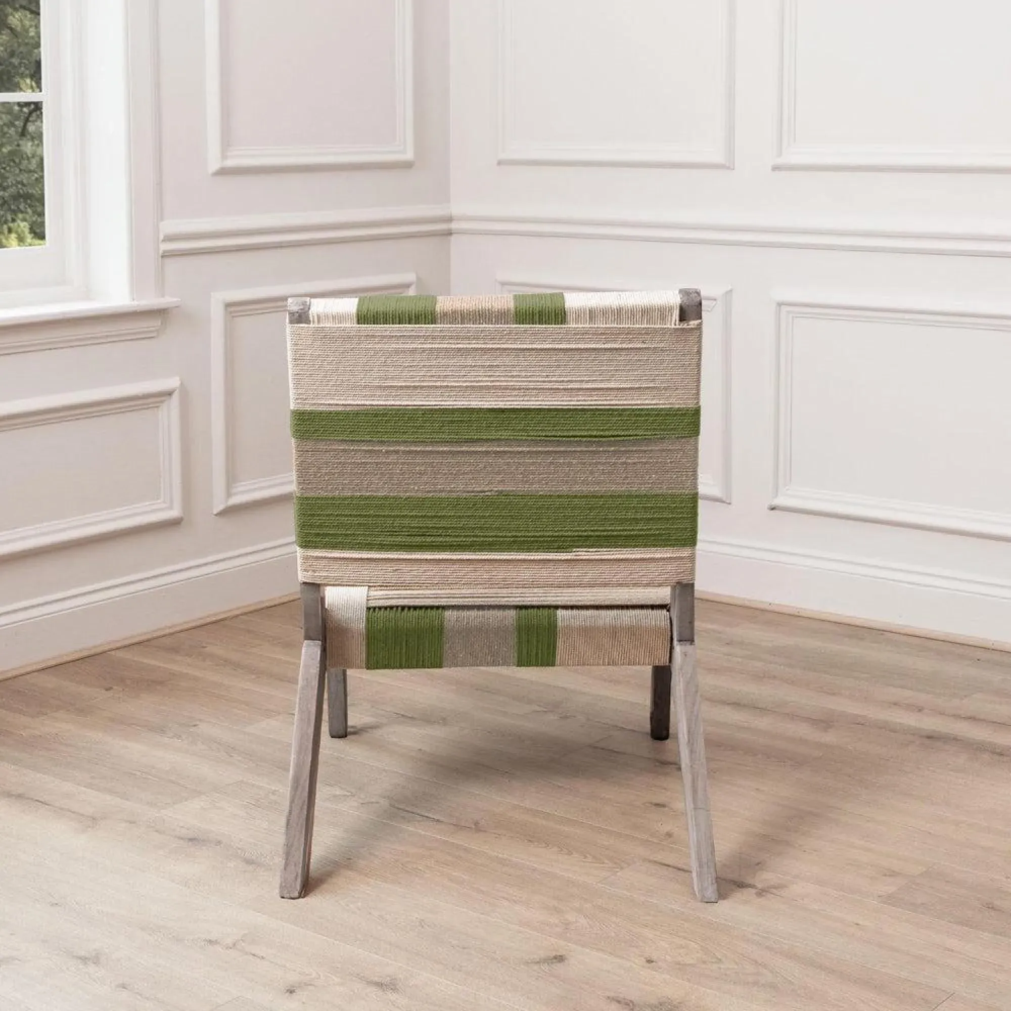 Ballari Woven Chair - Olive