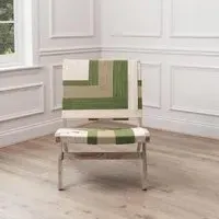 Ballari Woven Chair - Olive