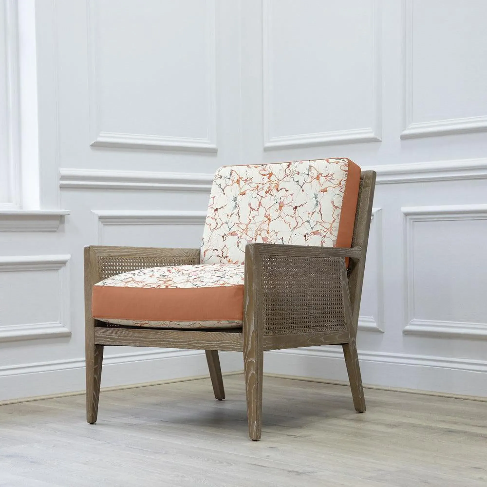 Carrara Kirsi Armchair - Rosewater