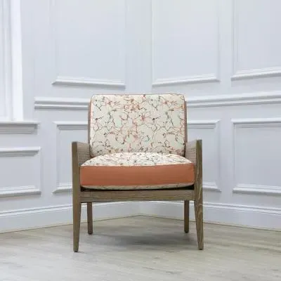 Carrara Kirsi Armchair - Rosewater