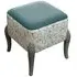 Carrara Ralf Footstool - Ocean