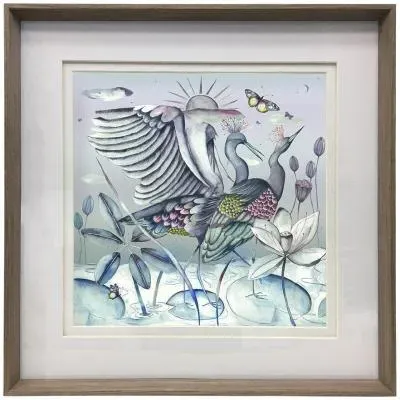 Chamrosh Framed Print - Nut