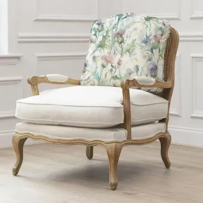Cirsium Oak Florence Armchair - Green image