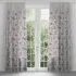 Cranes Pencil Pleat Curtains - Ironstone