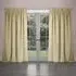Cube Pencil Pleat Curtains - Feather, Velvet
