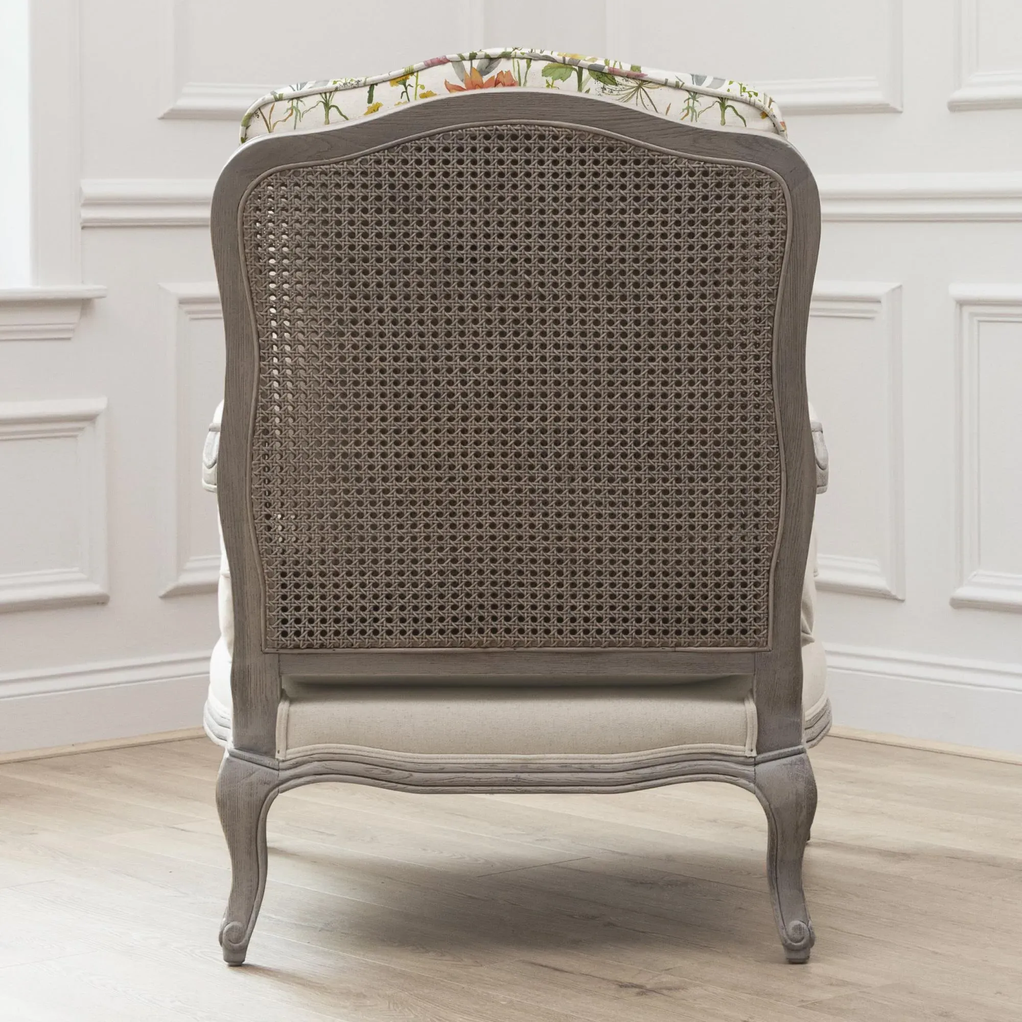 Delamere Florence Armchair - Stone, Linen