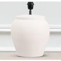 Edessa Lamp Base - Ecru