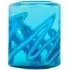 Elbe Hand Blown Vase - Aqua