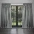 Emilio Woven Pencil Pleat Curtains - Pebble
