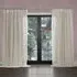 Focus Sheer Pencil Pleat Curtains - Frost