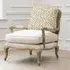 Fresia Florence Armchair - Oak, Linen