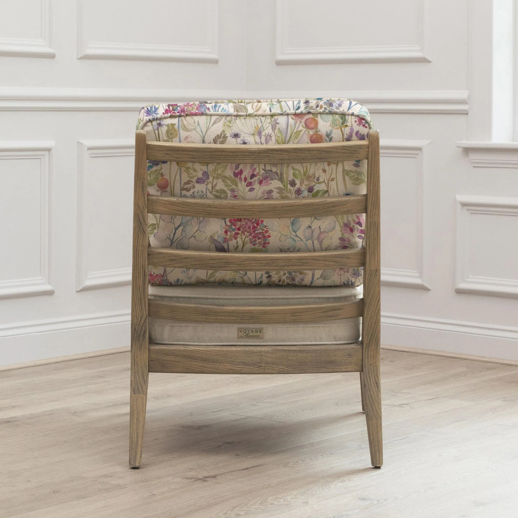 Hedgerow Lotus Printed Idris Armchair - Pink