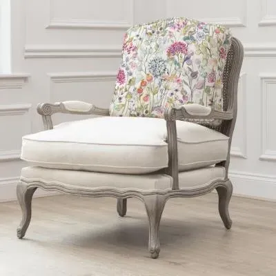 Hedgerow Stone and Lotus Florence Armchair - Pink image