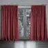 Helmsley Woven Pencil Pleat Curtains - Brick