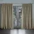 Helmsley Woven Pencil Pleat Curtains - Jute