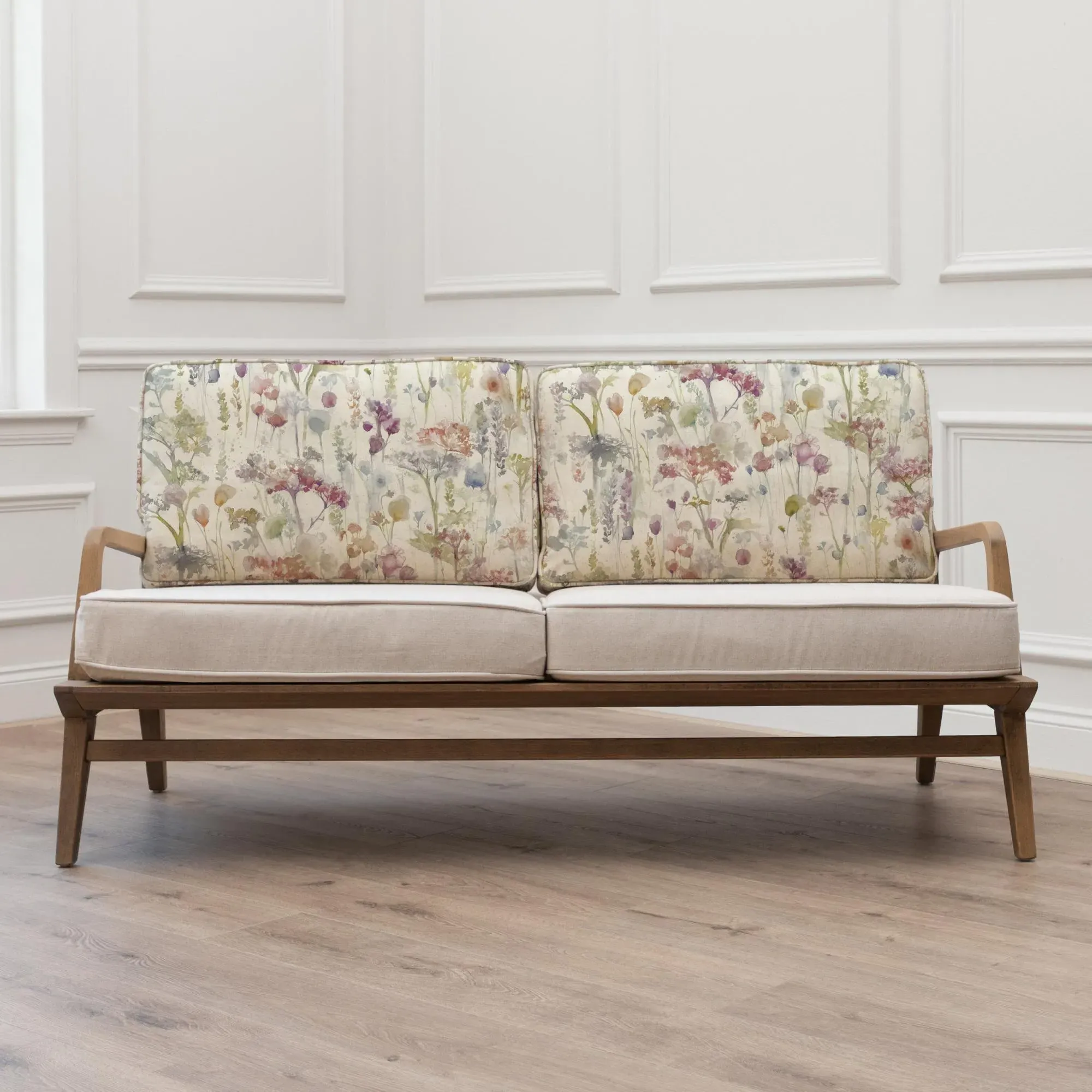 Ilinzas Poppy Idris 2-Seater Sofa - Pink