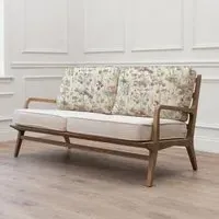 Ilinzas Poppy Idris 2-Seater Sofa - Pink