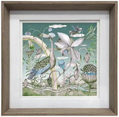 Luan Framed Print - Nut image