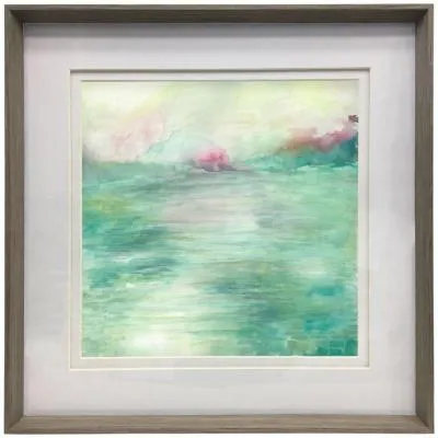 Maree Fern Framed Print - Nut image