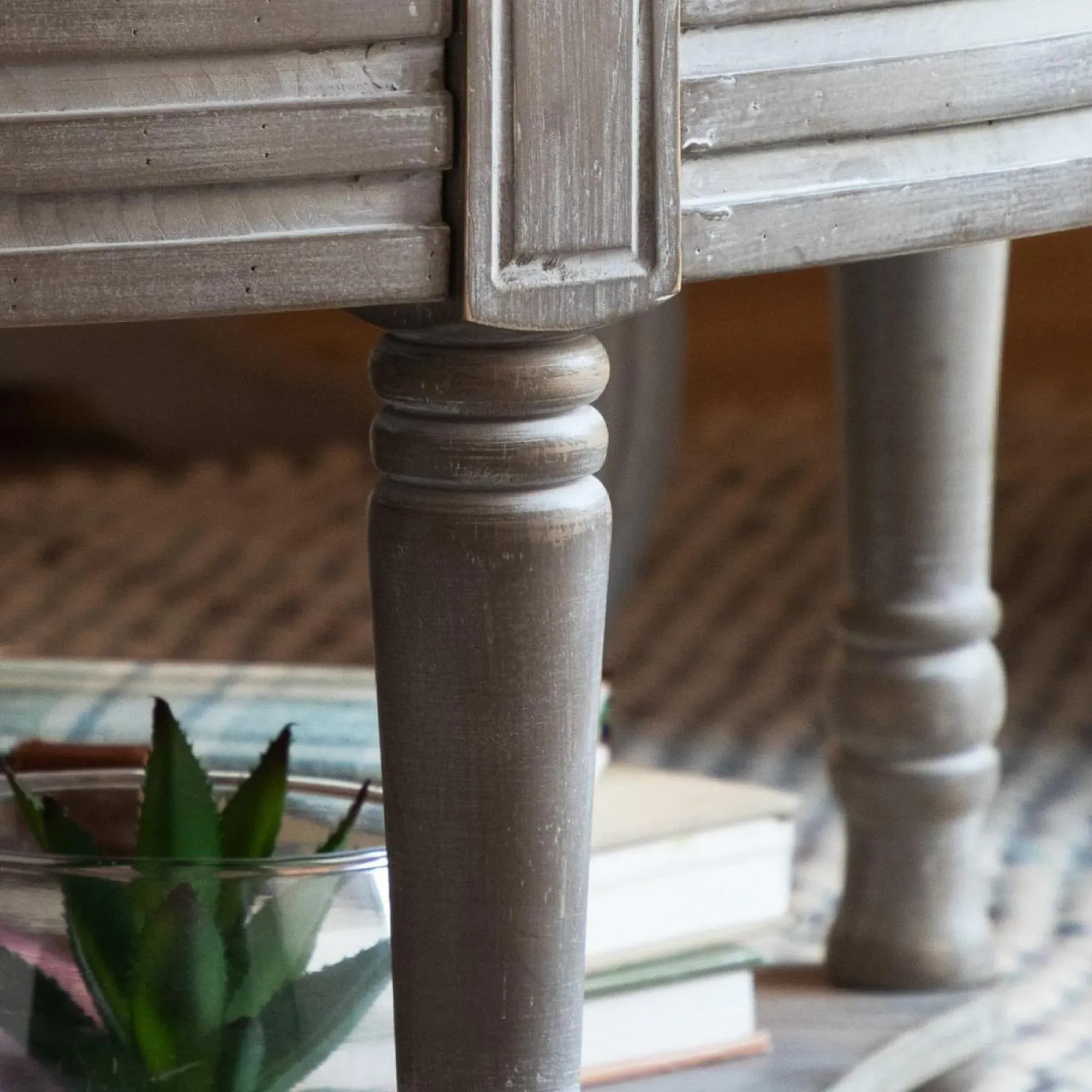 Maurice Storage Footstool - Stone