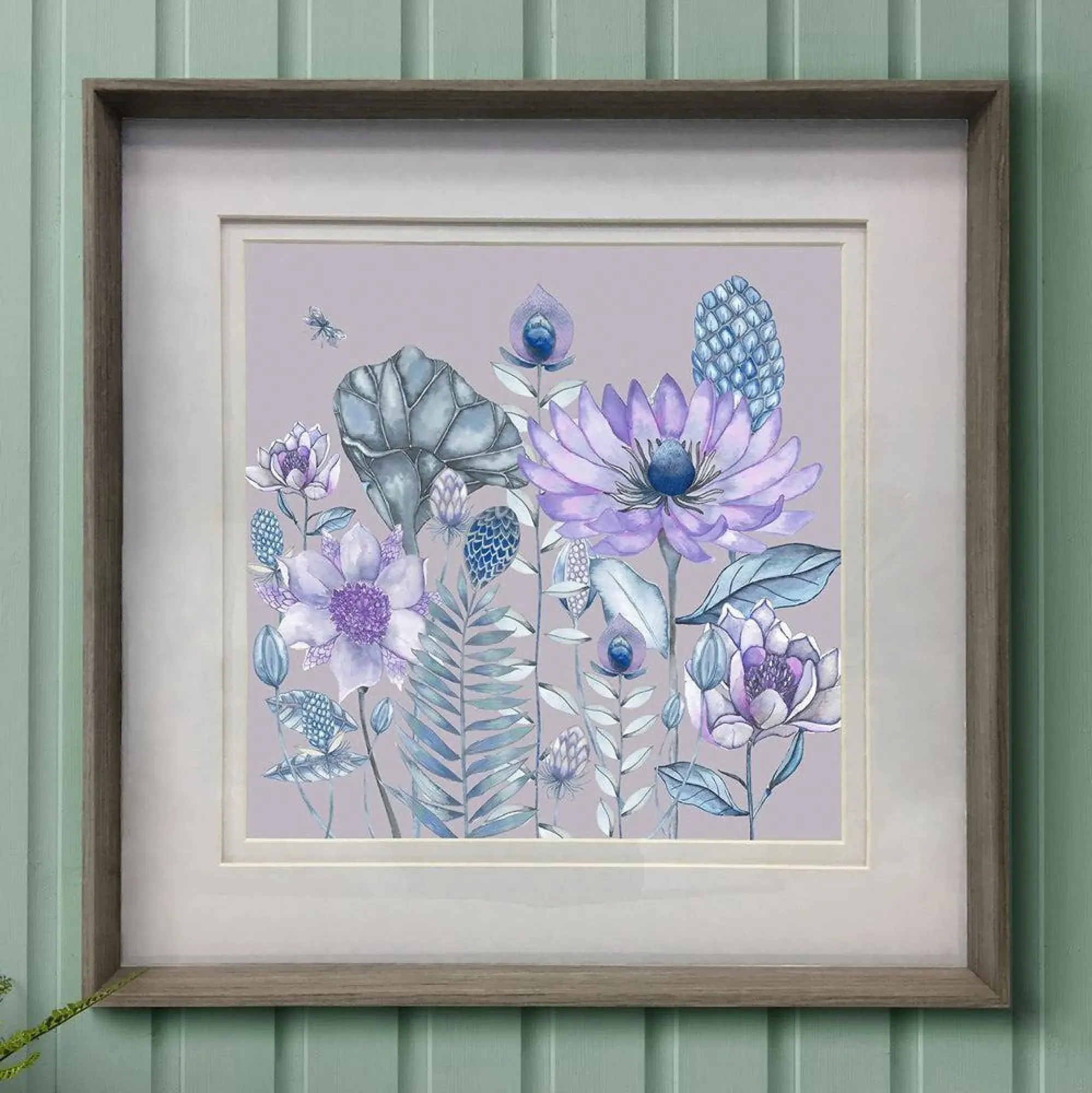 Nesidora Framed Print - Nut