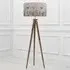 Nightingale Eva Aratus Floor Lamp - Nut
