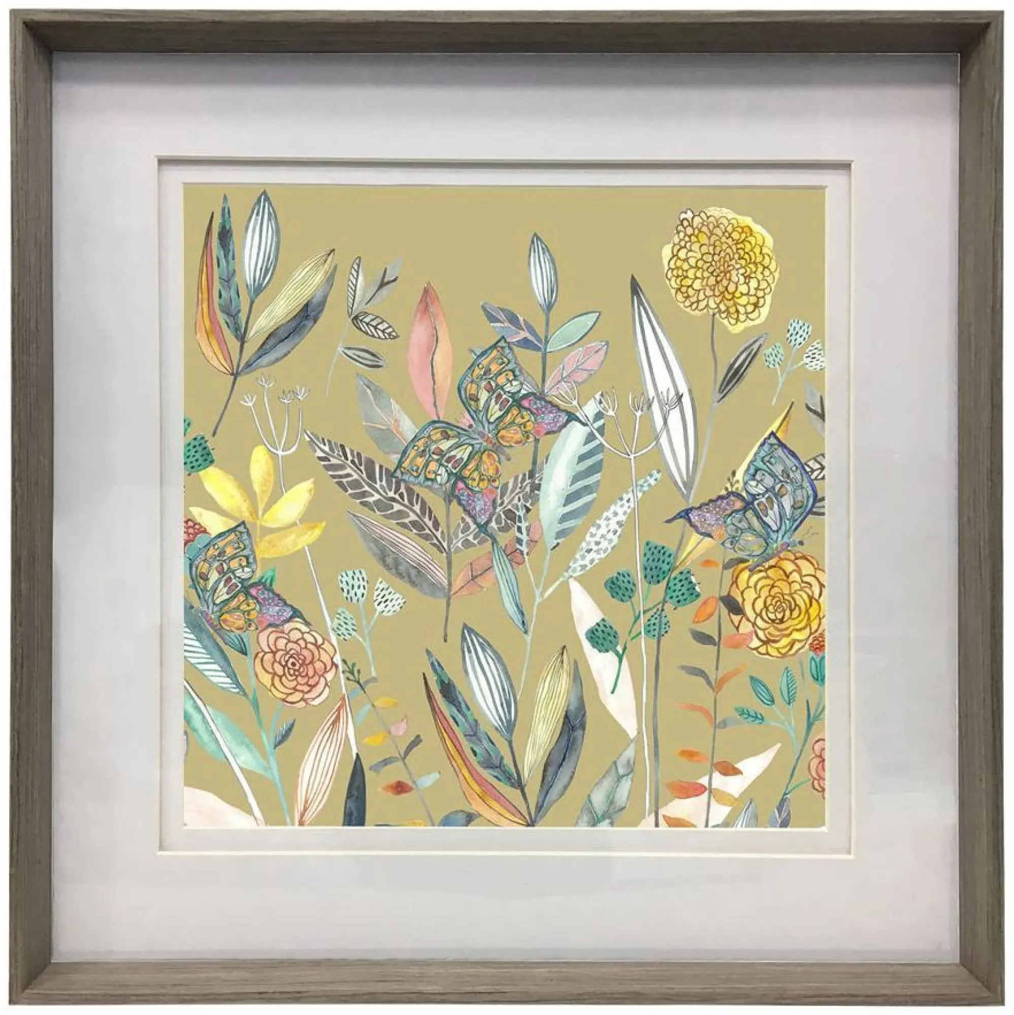 Orchard Framed Print - Nut and Harvest