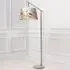 Papavera Quintus Taper Floor Lamp - Grey, Sweetpea