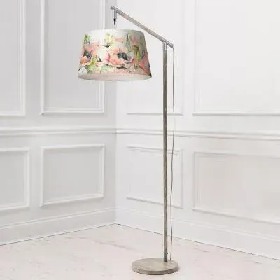 Papavera Quintus Taper Floor Lamp - Grey, Sweetpea