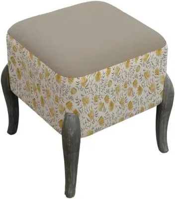 Ralf Slai Stone Printed Footstool