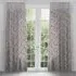 Saroma Pencil Pleat Curtains - Ironstone