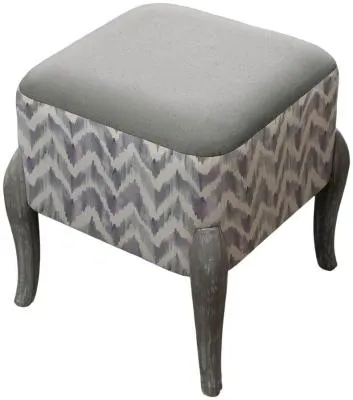 Savannah Ralf Footstool - Violet