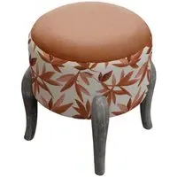 Silverwood Finn Footstool - Sienna