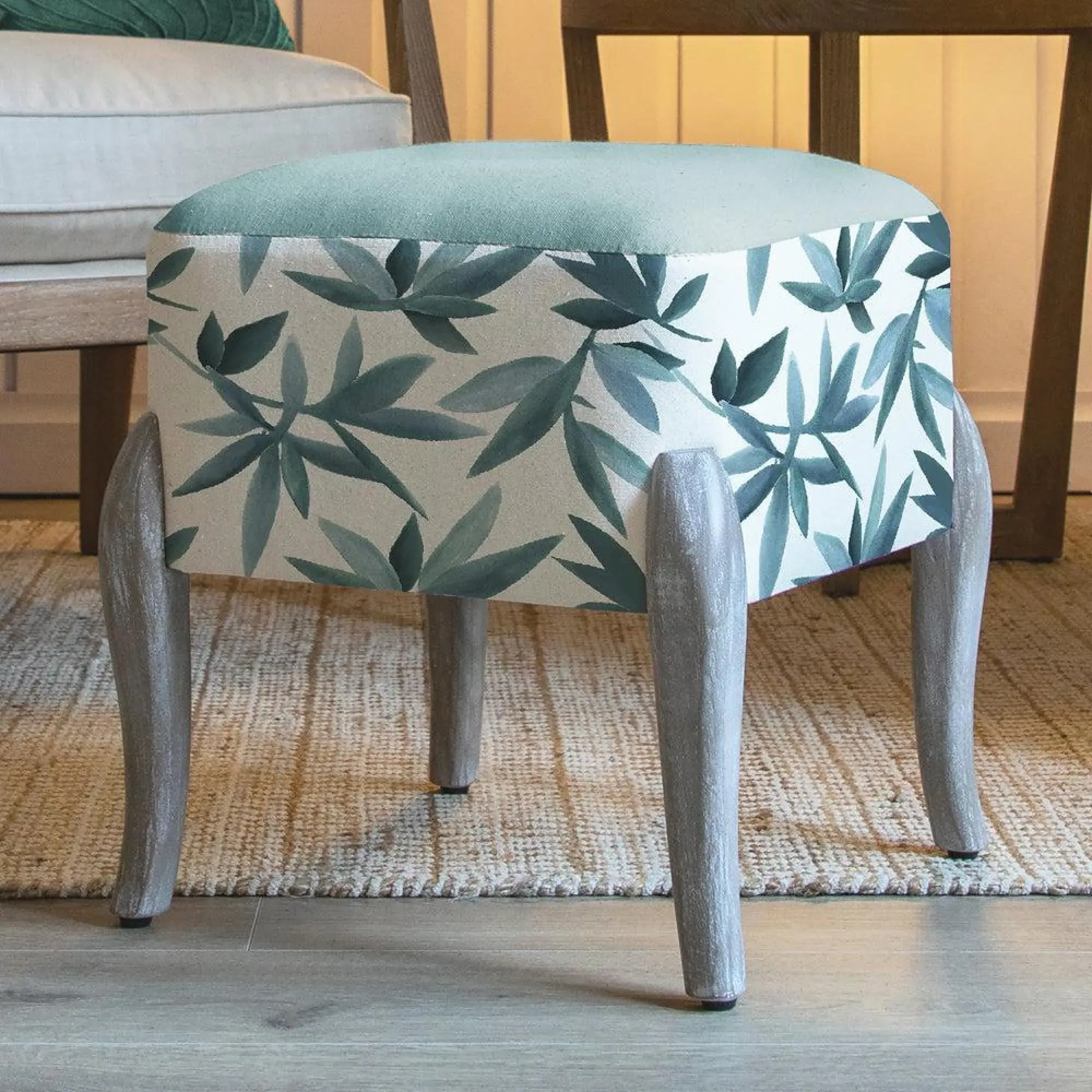 Silverwood Ralf Footstool - River