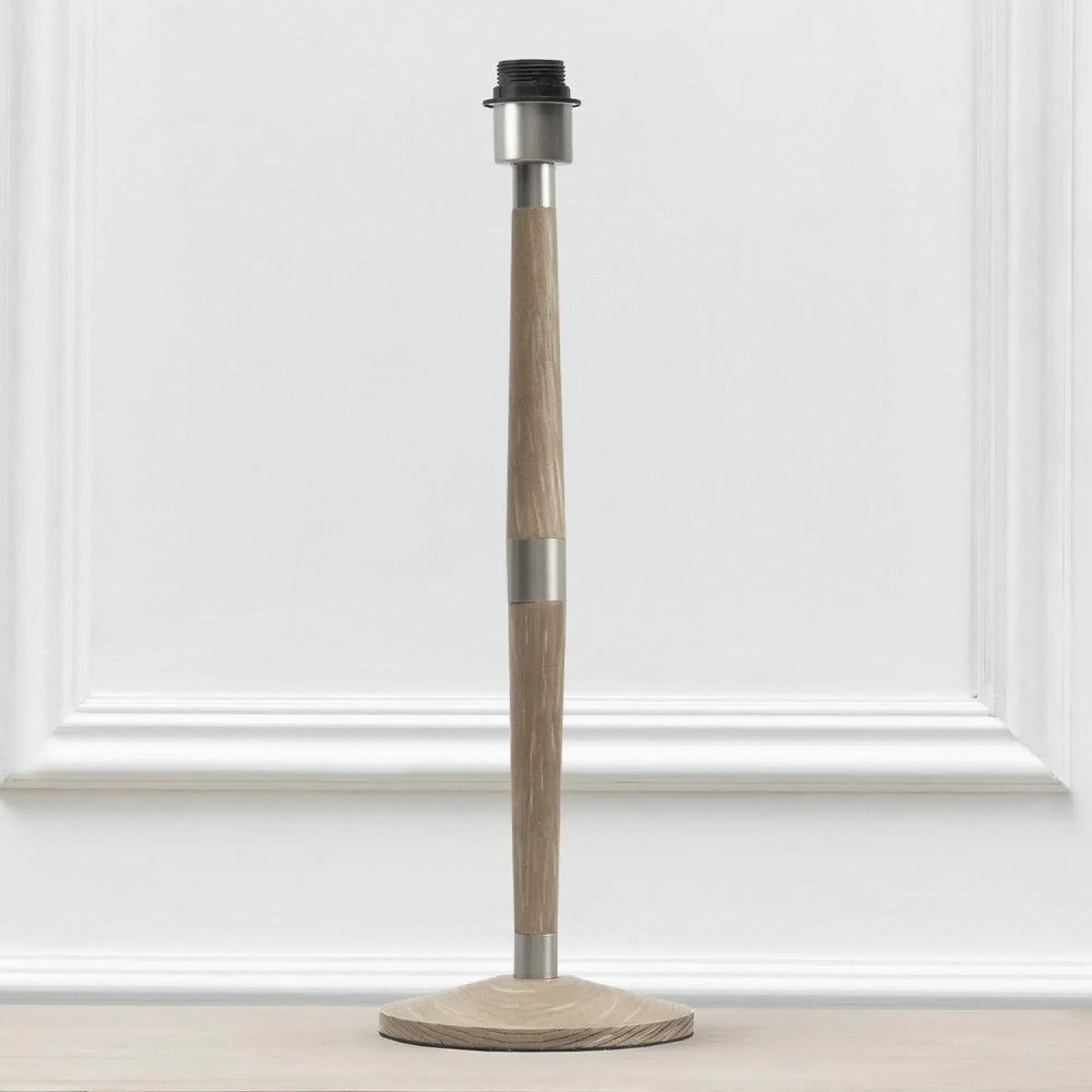 Solensis Lamp Base - Grey