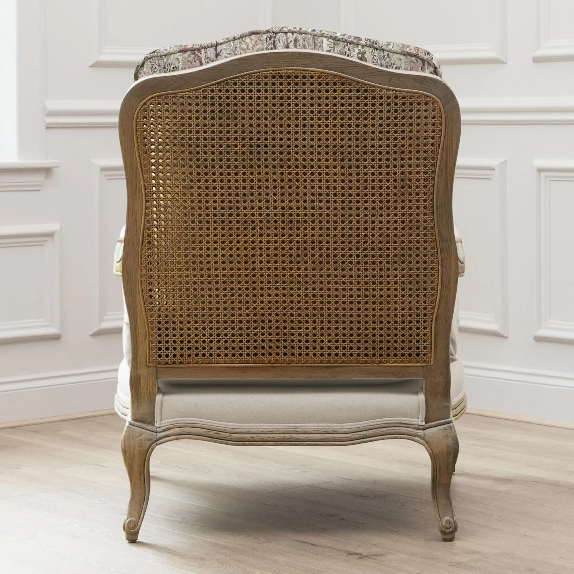 Whimsical Oak Willow Tale Florence Armchair - Beige