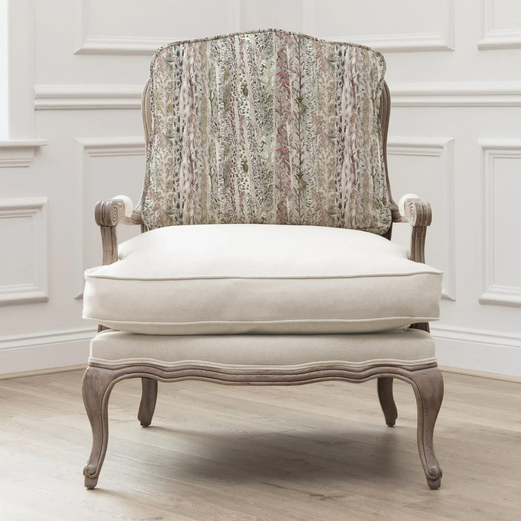 Whimsical Tale Stone Willow Florence Armchair - Beige