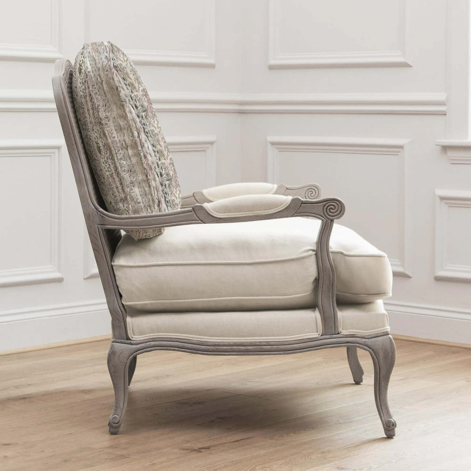 Whimsical Tale Stone Willow Florence Armchair - Beige