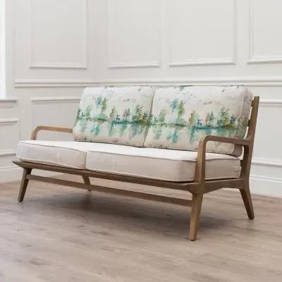 Wilderness Topaz Idris 2-Seater Sofa - Green