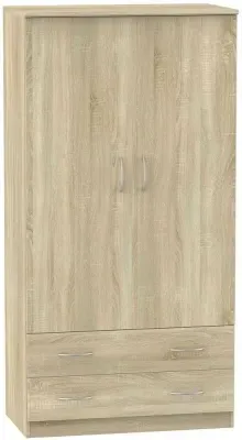 Avon 2 Door 2 Drawer Double Wardrobe - Bardolino image