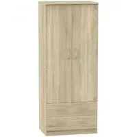 Avon 2 Door 2 Drawer Wardrobe - Bardolino