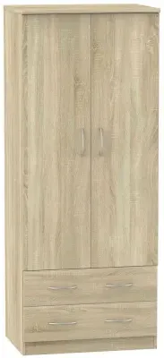 Avon 2 Door 2 Drawer Wardrobe - Bardolino image