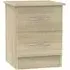 Avon 2 Drawer Bedside Cabinet - Bardolino, Particle Wood