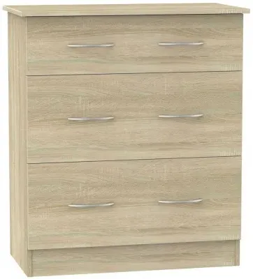 Avon 3 Drawer Deep Chest - Bardolino