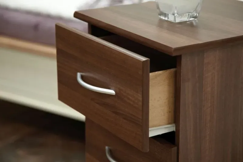 Avon 4 Drawer Deep Chest - Noche Walnut