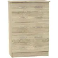 Avon 5 Drawer Chest - Bardolino