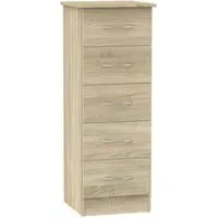 Avon 5 Drawer Narrow Chest - Bardolino