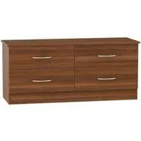 Avon Bed Box - Noche Walnut