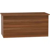 Avon Blanket Box - Noche Walnut, Particle Wood