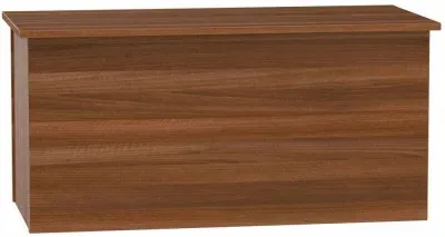 Avon Blanket Box - Noche Walnut, Particle Wood